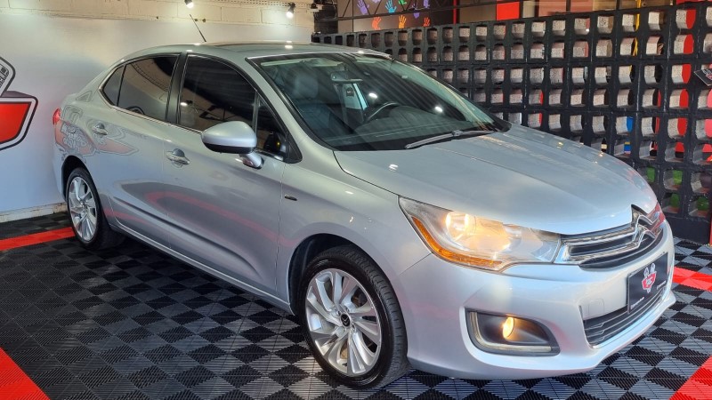 C4 LOUNGE 2.0 MPFI EXCLUSIVE 16V FLEX 4P AUTOMÁTICO - 2014 - TEUTôNIA