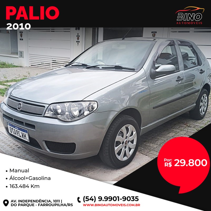 PALIO 1.0 MPI FIRE ECONOMY 8V FLEX 4P MANUAL