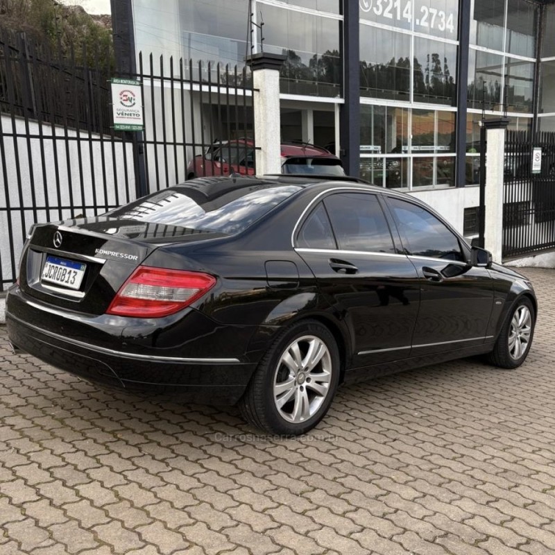 C 200 1.8 CGI AVANTGARDE 16V GASOLINA 4P AUTOMÁTICO - 2010 - CAXIAS DO SUL