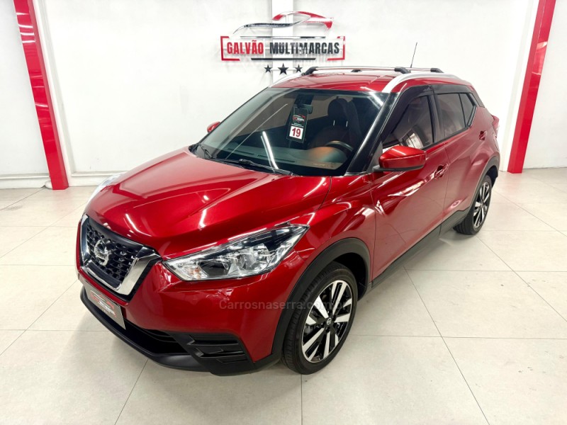 kicks 1.6 16v flex s xtronic 4p automatico 2019 caxias do sul