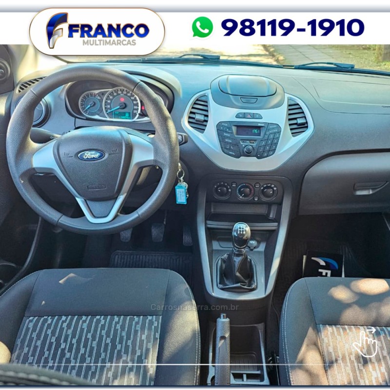 KA 1.0 SE 12V FLEX 4P MANUAL - 2017 - VACARIA