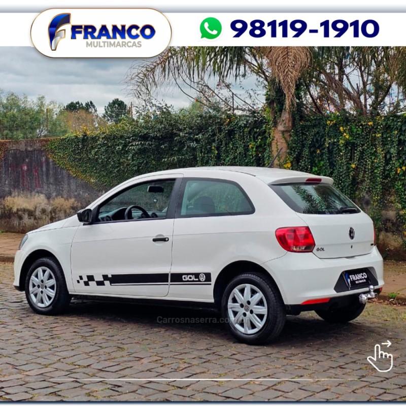 GOL 1.0 MI TRENDLINE 8V FLEX 4P MANUAL - 2015 - VACARIA