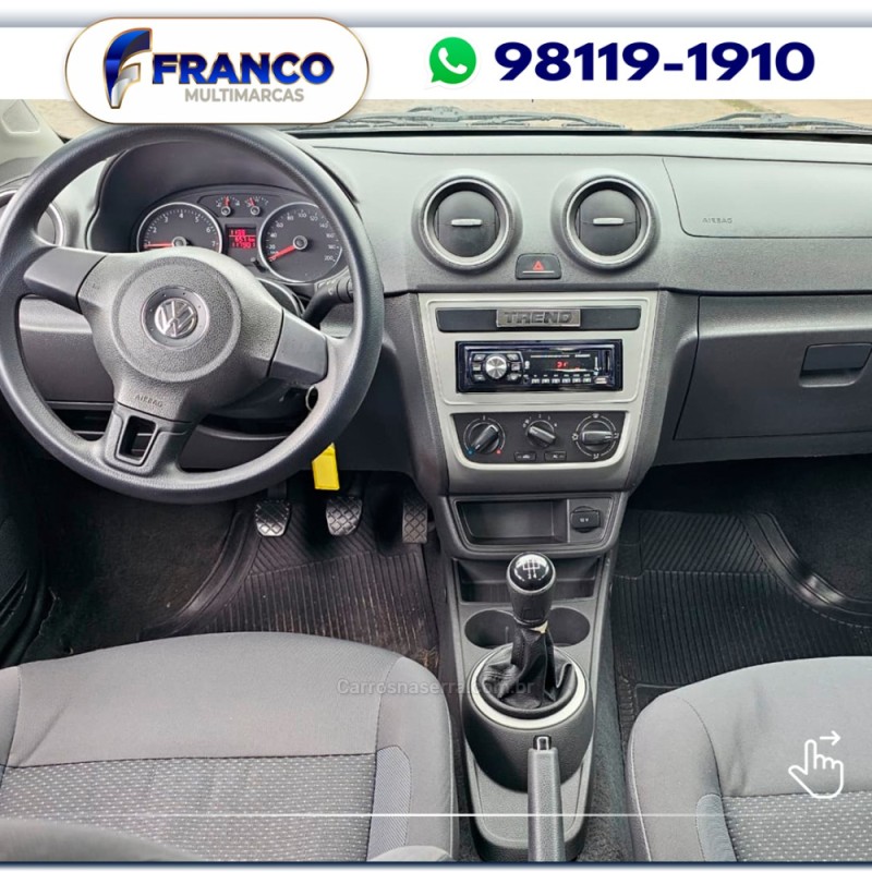 GOL 1.0 MI TRENDLINE 8V FLEX 4P MANUAL - 2015 - VACARIA
