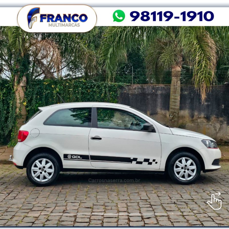 GOL 1.0 MI TRENDLINE 8V FLEX 4P MANUAL - 2015 - VACARIA