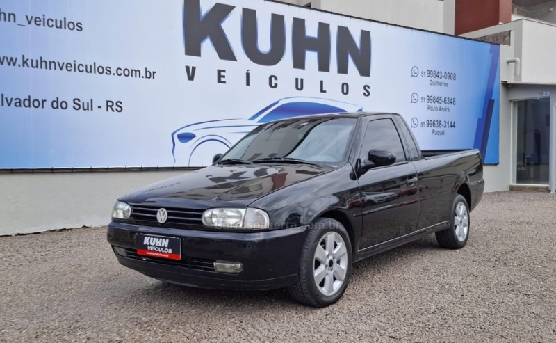SAVEIRO 1.6 MI CS 8V GASOLINA 2P MANUAL G.II - 1999 - SALVADOR DO SUL