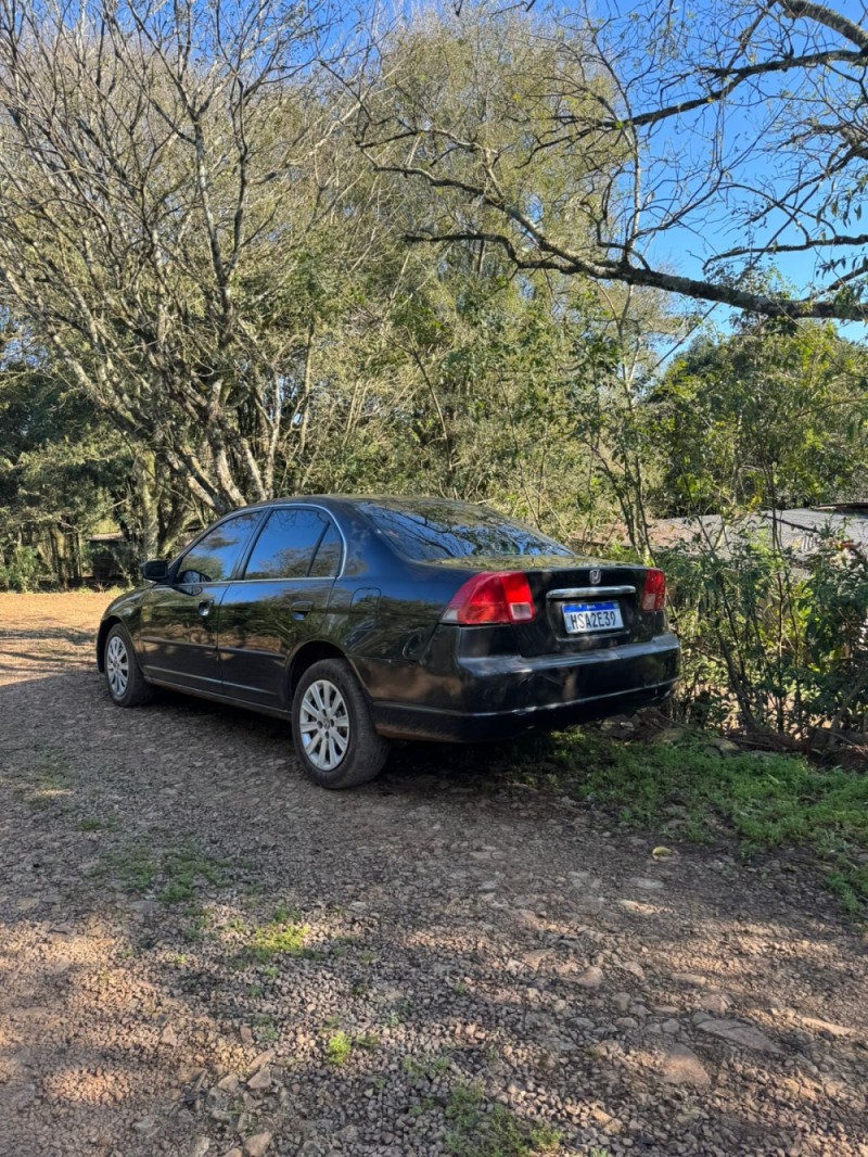 CIVIC 1.7 LX 16V GASOLINA 4P MANUAL - 2002 - CAXIAS DO SUL