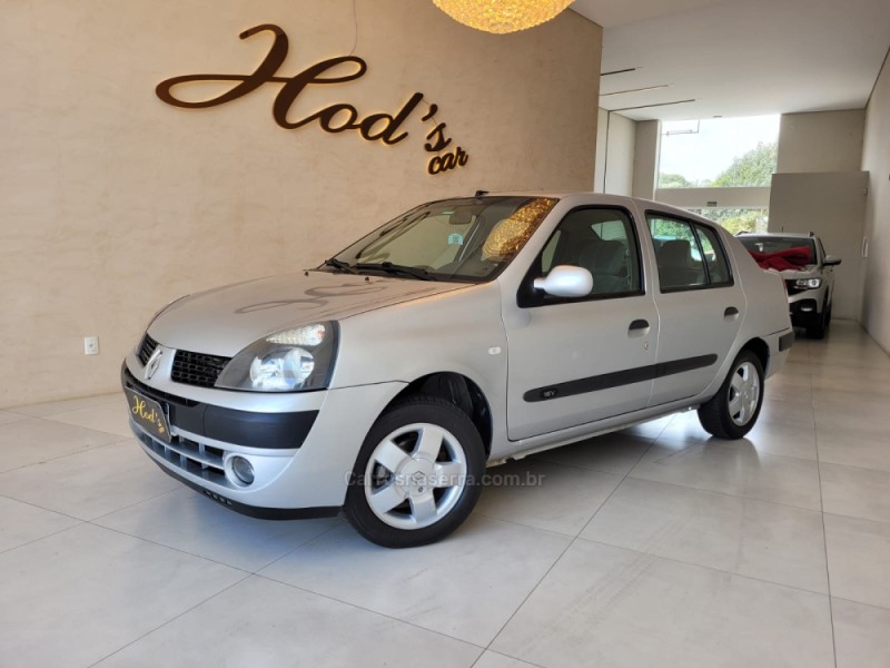 clio 1.0 expression sedan 16v flex 4p manual 2006 canela