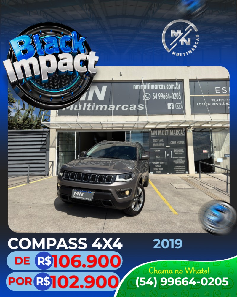 COMPASS 2.0 16V DIESEL LONGITUDE 4X4 AUTOMÁTICO