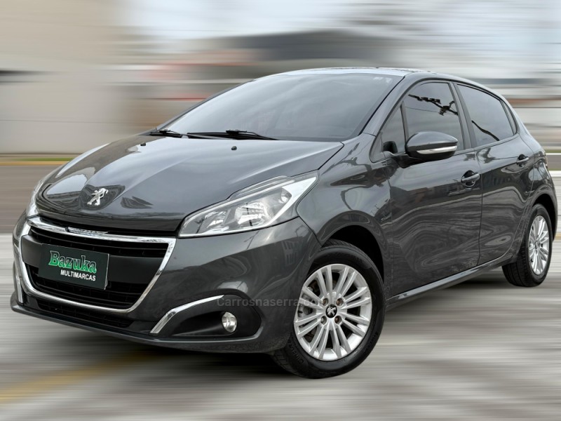 208 1.6 allure 16v flex 4p automatico 2018 novo hamburgo