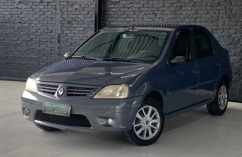 LOGAN 1.6 PRIVILÈGE 8V FLEX 4P MANUAL - 2008 - CAXIAS DO SUL
