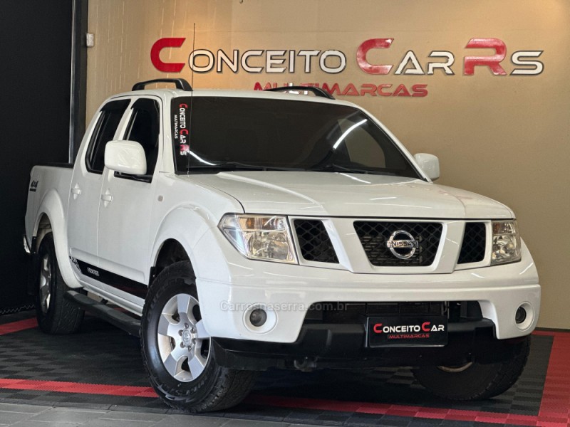 frontier 2.5 xe 4x4 cd turbo eletronic diesel 4p manual 2013 novo hamburgo