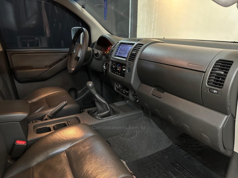 FRONTIER 2.5 XE 4X4 CD TURBO ELETRONIC DIESEL 4P MANUAL - 2013 - NOVO HAMBURGO