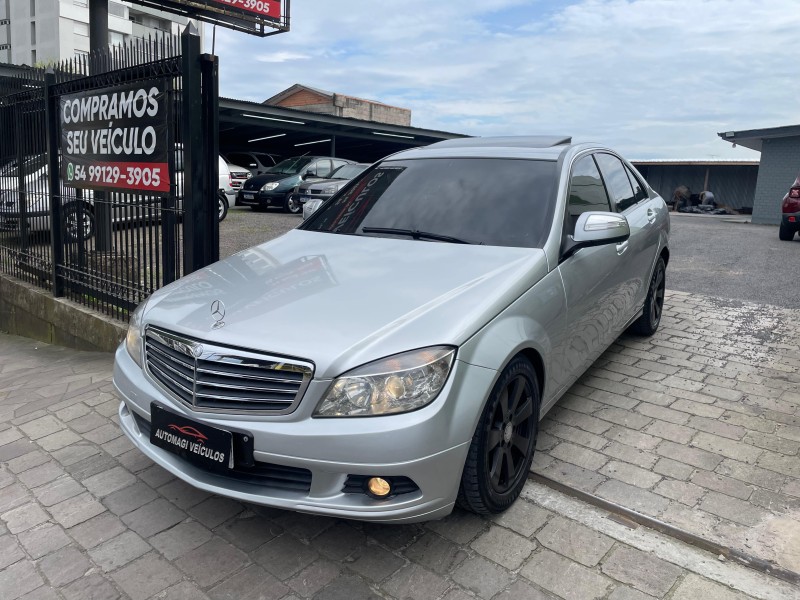 c 200 k 1.8 kompressor classic 16v gasolina 4p automatico 2009 caxias do sul