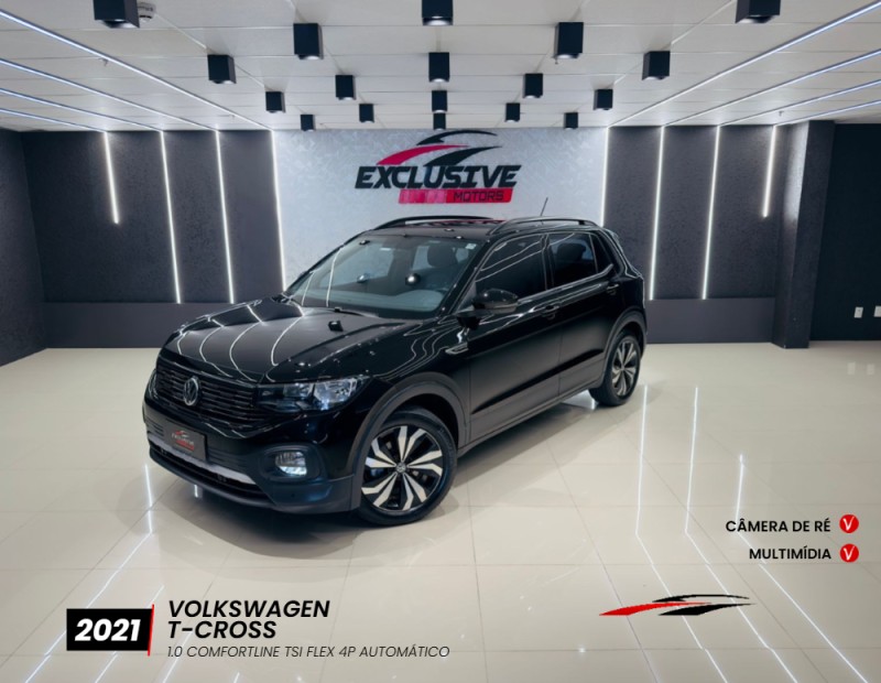 T-CROSS 1.0 COMFORTLINE TSI FLEX 4P AUTOMÁTICO - 2021 - CAXIAS DO SUL