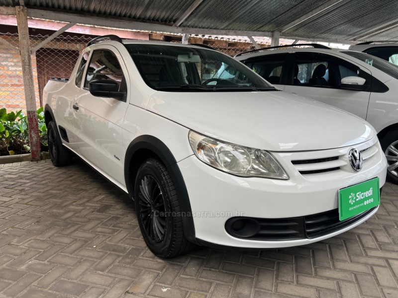 SAVEIRO 1.6 MI CE 8V FLEX 2P MANUAL G.VI - 2012 - GARIBALDI