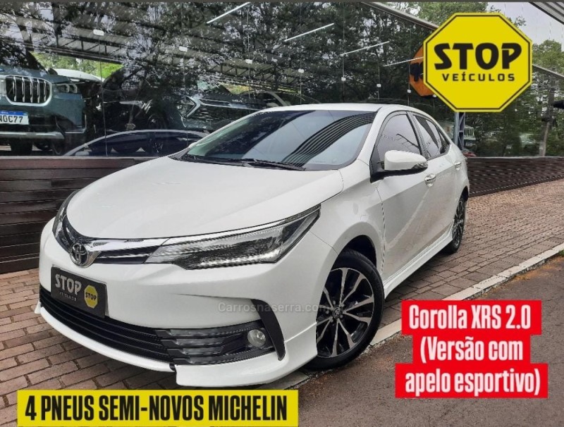 corolla 2.0 xrs 16v flex 4p automatico 2018 dois irmaos