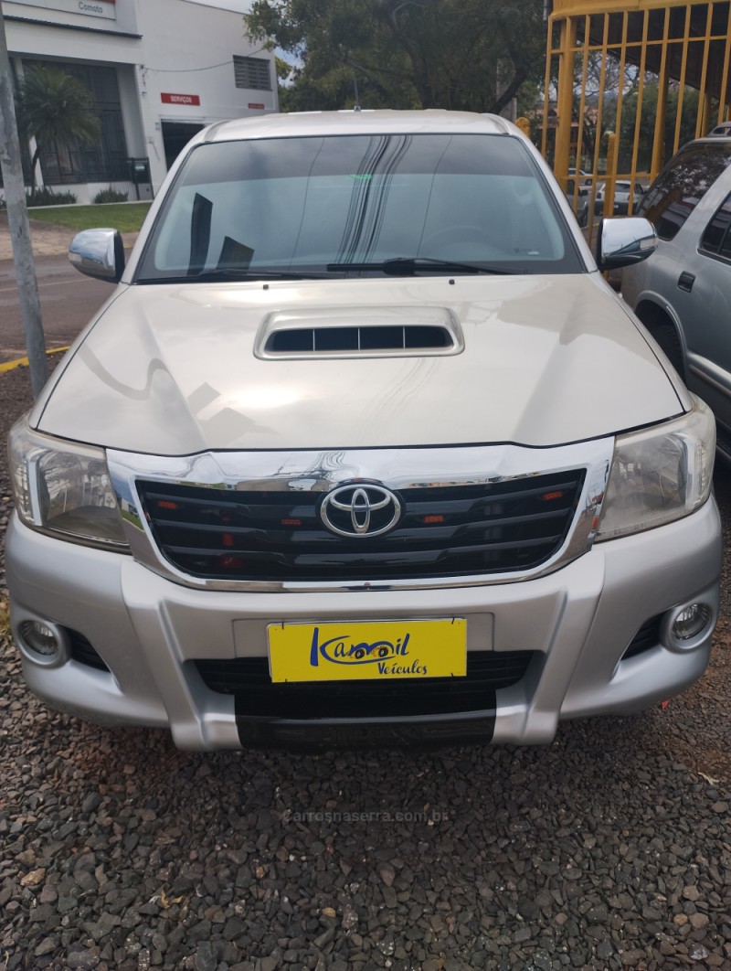 HILUX 3.0 SRV 4X4 CD 16V TURBO INTERCOOLER DIESEL 4P AUTOMÁTICO - 2012 - SAPIRANGA