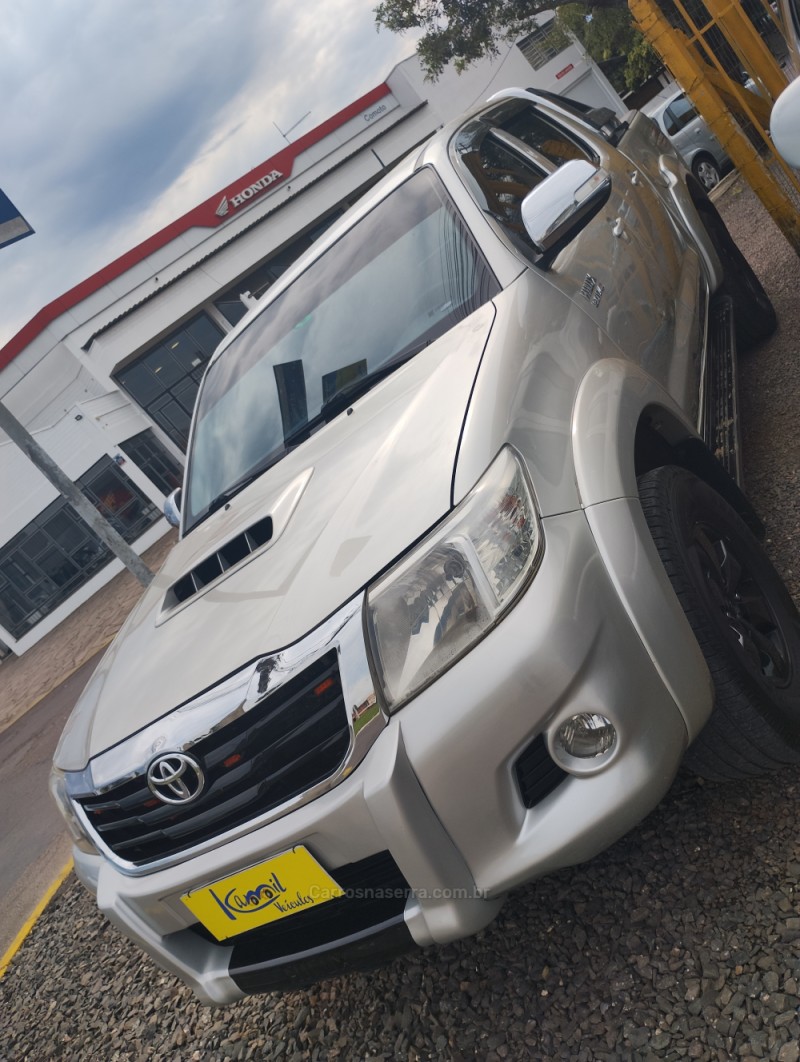 HILUX 3.0 SRV 4X4 CD 16V TURBO INTERCOOLER DIESEL 4P AUTOMÁTICO - 2012 - SAPIRANGA