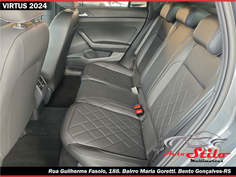 VIRTUS 1.4 250 TSI 16V EXCLUSIVE FLEX 4P AUTOMÁTICO - 2024 - BENTO GONçALVES