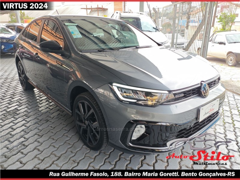 VIRTUS 1.4 250 TSI 16V EXCLUSIVE FLEX 4P AUTOMÁTICO - 2024 - BENTO GONçALVES