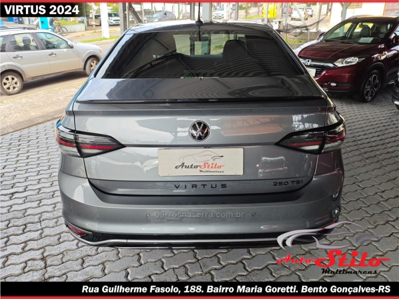 VIRTUS 1.4 250 TSI 16V EXCLUSIVE FLEX 4P AUTOMÁTICO - 2024 - BENTO GONçALVES