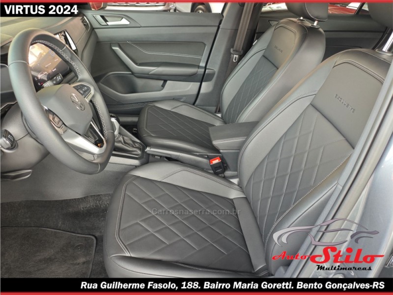 VIRTUS 1.4 250 TSI 16V EXCLUSIVE FLEX 4P AUTOMÁTICO - 2024 - BENTO GONçALVES