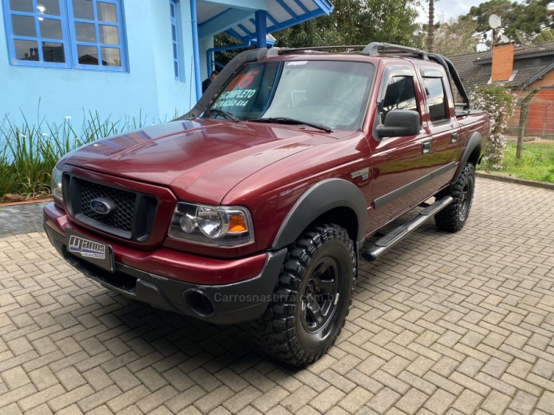 ranger 3.0 xls 4x4 cd 16v turbo eletronic diesel 4p manual 2006 canela