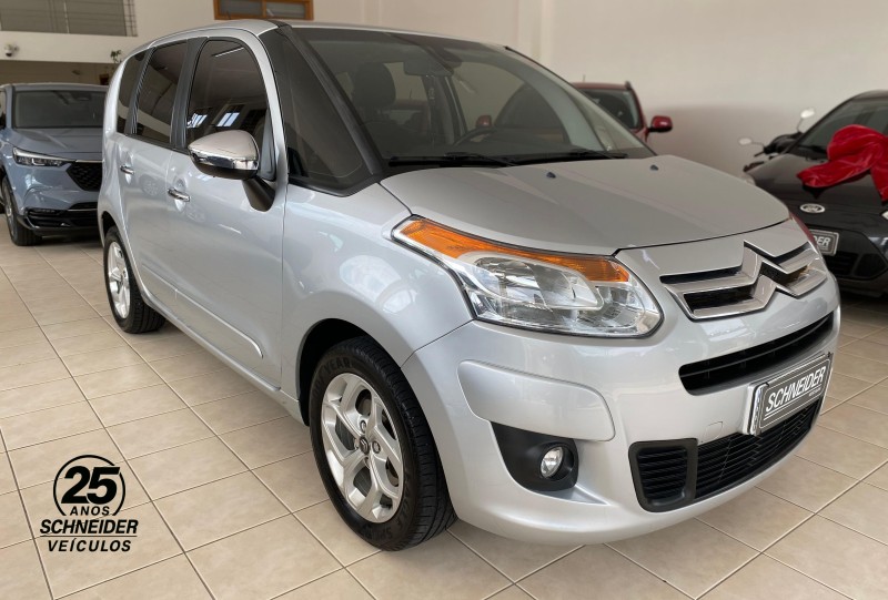 c3 picasso 1.6 exclusive 4p flex automatico 2015 nova petropolis
