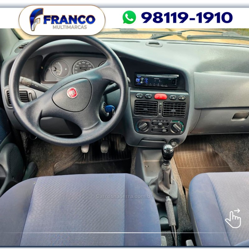 PALIO 1.0 MPI FIRE 8V GASOLINA 4P MANUAL - 2003 - VACARIA