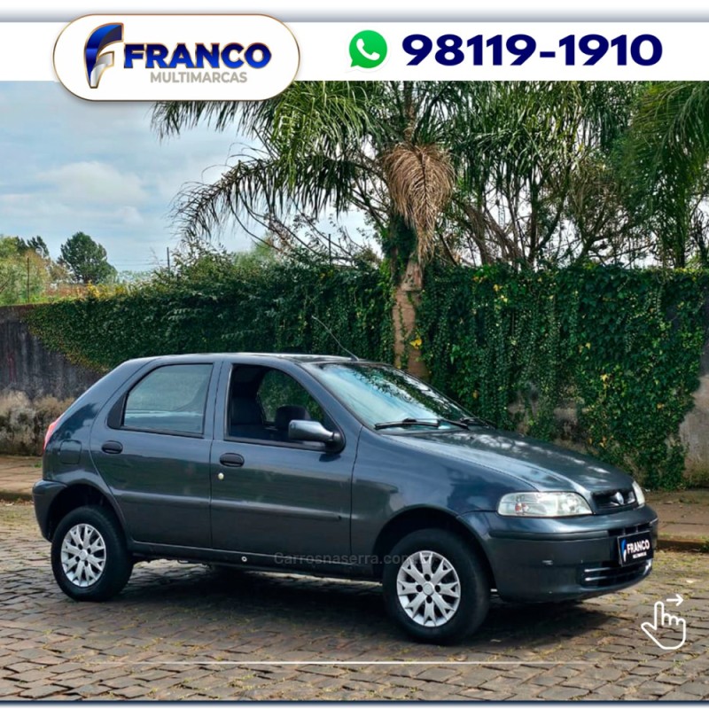PALIO 1.0 MPI FIRE 8V GASOLINA 4P MANUAL - 2003 - VACARIA