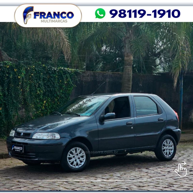 PALIO 1.0 MPI FIRE 8V GASOLINA 4P MANUAL - 2003 - VACARIA
