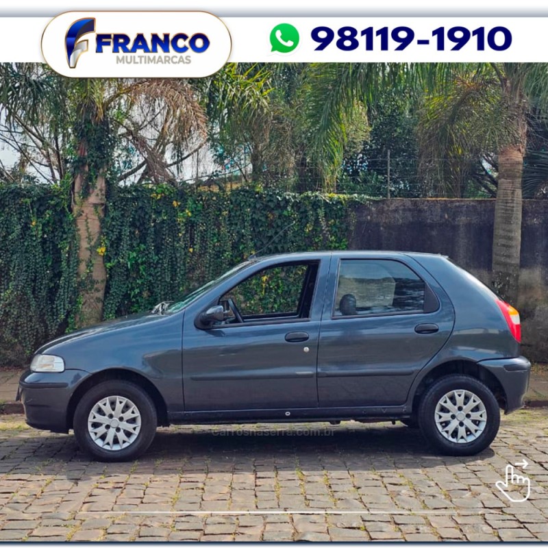 PALIO 1.0 MPI FIRE 8V GASOLINA 4P MANUAL - 2003 - VACARIA