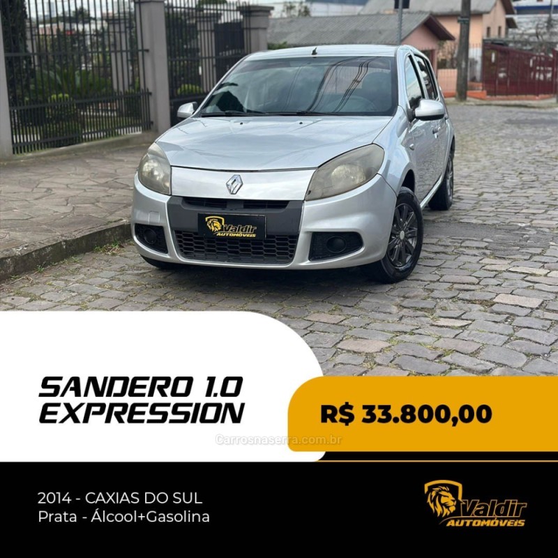 SANDERO 1.0 EXPRESSION 16V FLEX 4P MANUAL