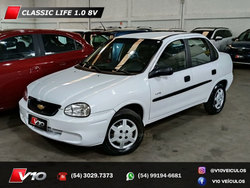 CLASSIC 1.0 MPFI LIFE 8V FLEX 4P MANUAL - 2009 - CAXIAS DO SUL
