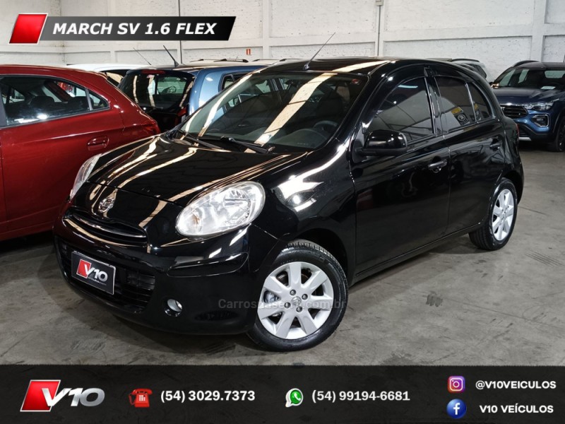march 1.6 sv 16v flex 4p manual 2013 caxias do sul