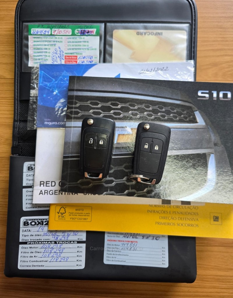S10 2.5 LTZ 4X2 CD 16V FLEX 4P MANUAL - 2013 - LAJEADO