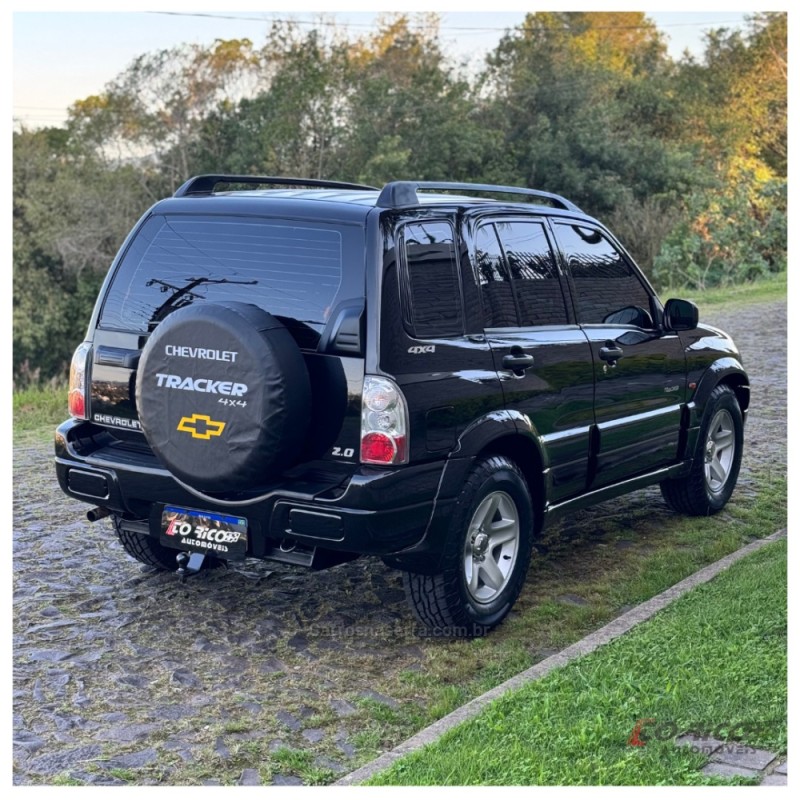 TRACKER 2.0 4X4 16V GASOLINA 4P MANUAL - 2007 - CAMPO BOM