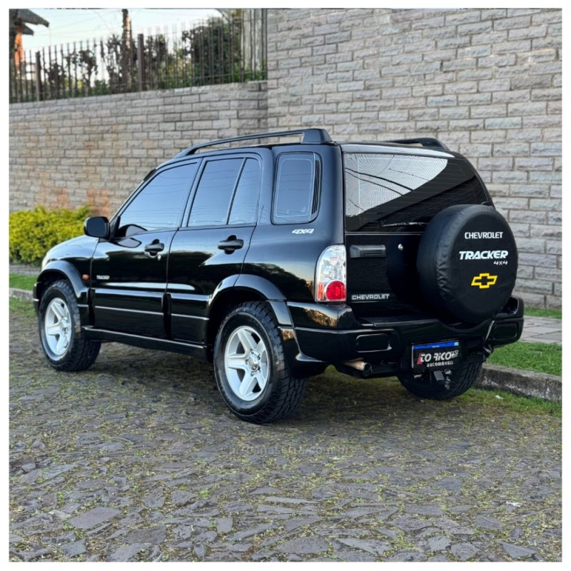 TRACKER 2.0 4X4 16V GASOLINA 4P MANUAL - 2007 - CAMPO BOM