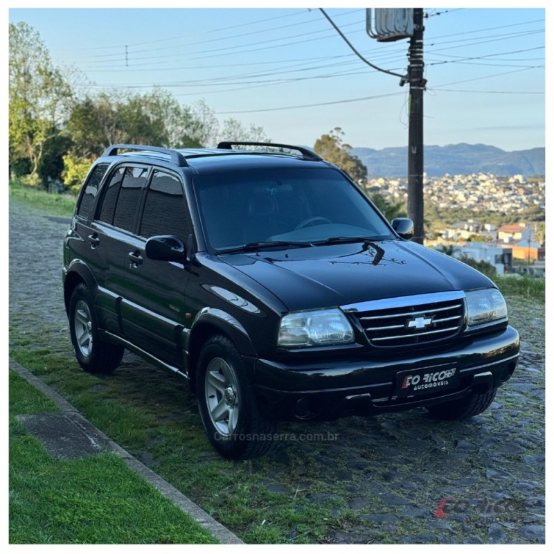 TRACKER 2.0 4X4 16V GASOLINA 4P MANUAL - 2007 - CAMPO BOM