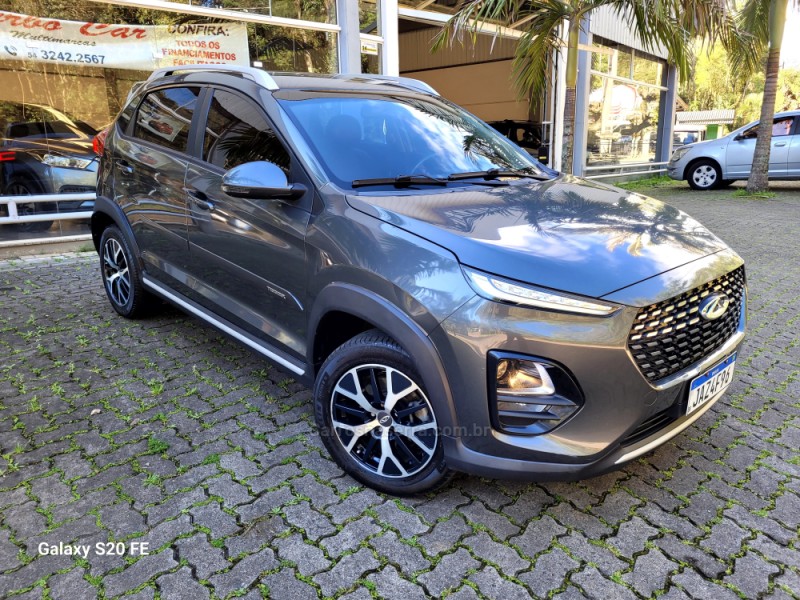 tiggo 1.0 12v turbo 3x plus flex 4p automatico 2022 nova prata