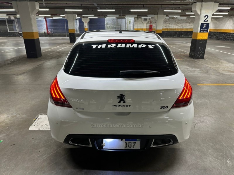 308 1.6 ALLURE 16V FLEX 4P MANUAL - 2016 - CAXIAS DO SUL