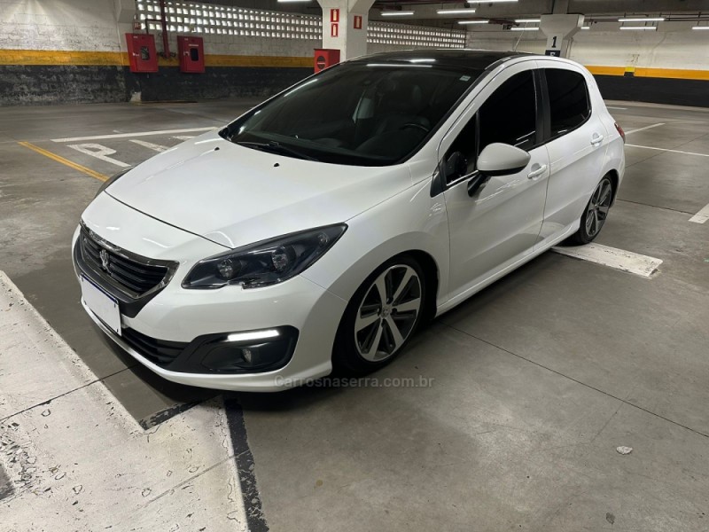 308 1.6 allure 16v flex 4p manual 2016 caxias do sul