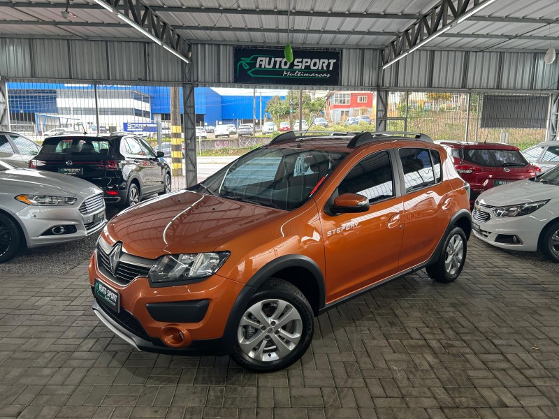 sandero 1.6 stepway easy r 16v flex 4p automatico 2015 caxias do sul