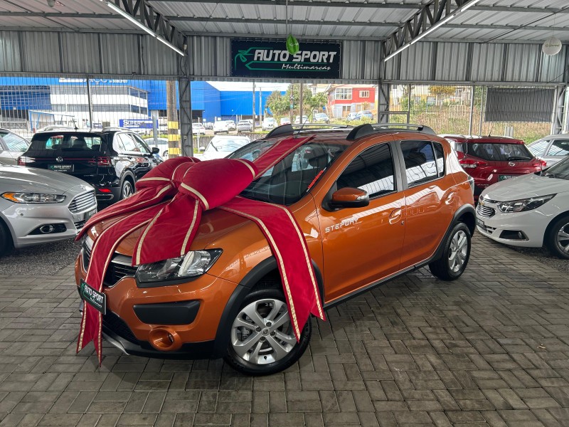 SANDERO 1.6 STEPWAY EASY R 16V FLEX 4P AUTOMÁTICO - 2015 - CAXIAS DO SUL