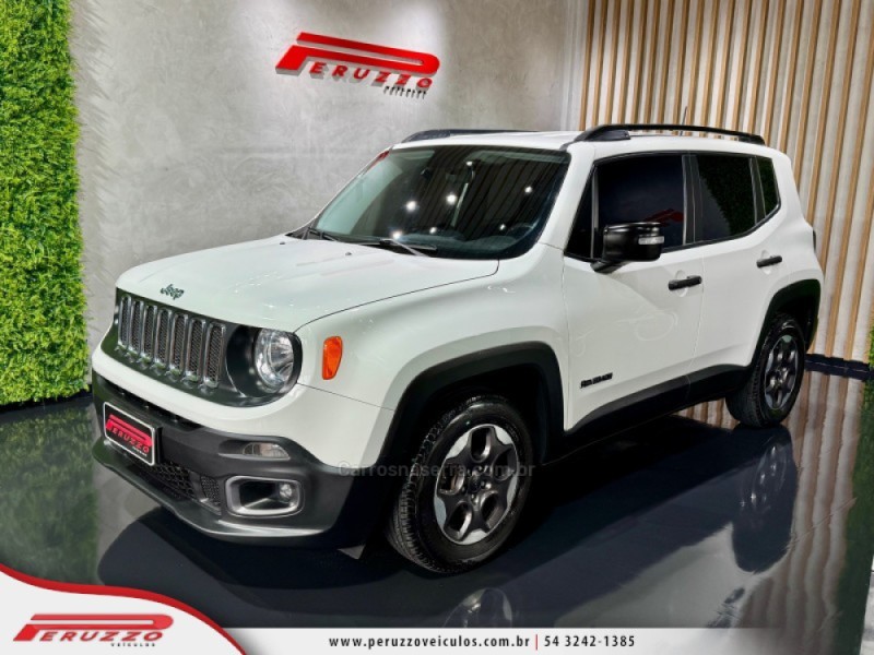 renegade 1.8 16v flex sport 4p automatico 2016 nova prata