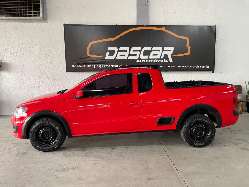 SAVEIRO 1.6 MSI TRENDLINE CE 8V FLEX 2P MANUAL - 2014 - BOM PRINCíPIO