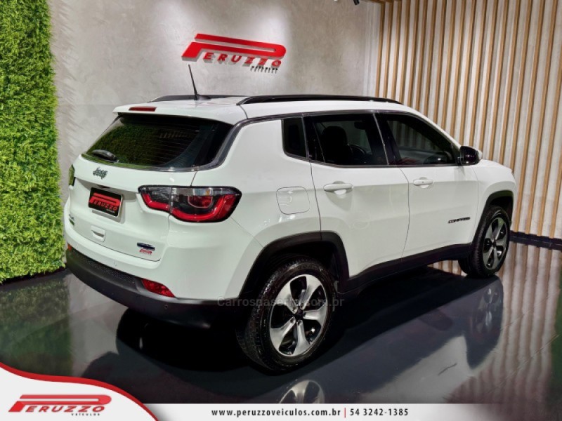 COMPASS 2.0 16V DIESEL LONGITUDE 4X4 AUTOMÁTICO - 2018 - NOVA PRATA