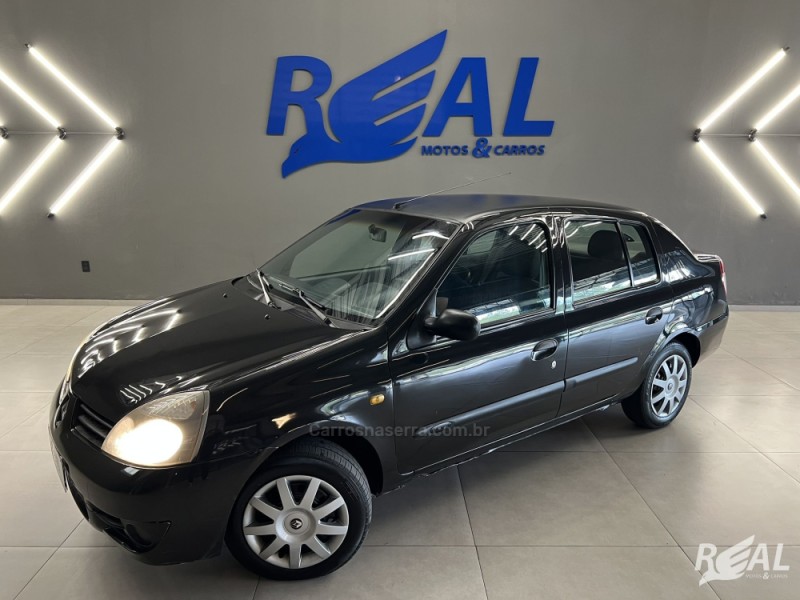CLIO 1.6 EXPRESSION SEDAN 16V FLEX 4P MANUAL - 2008 - SAPIRANGA