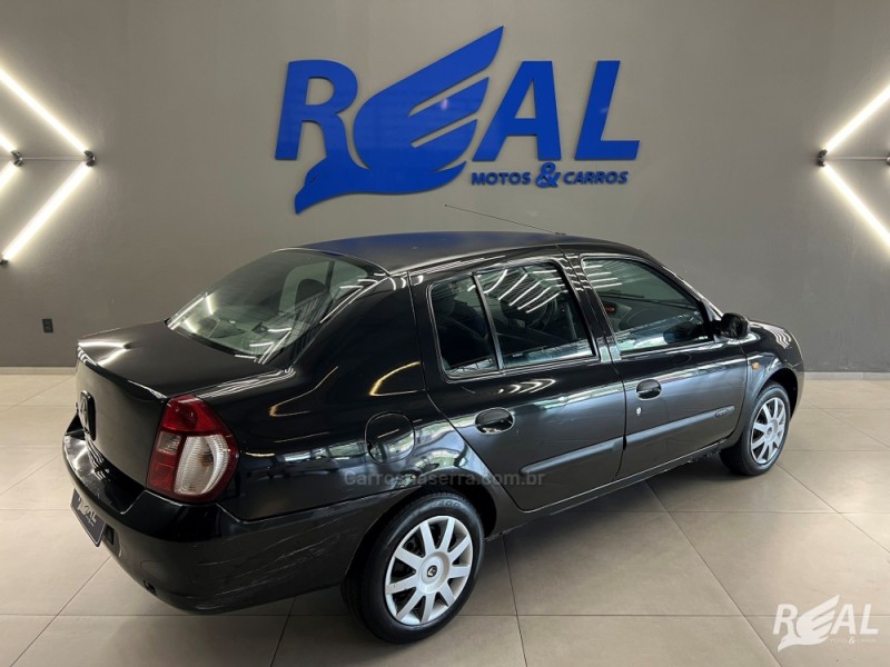 CLIO 1.6 EXPRESSION SEDAN 16V FLEX 4P MANUAL - 2008 - SAPIRANGA