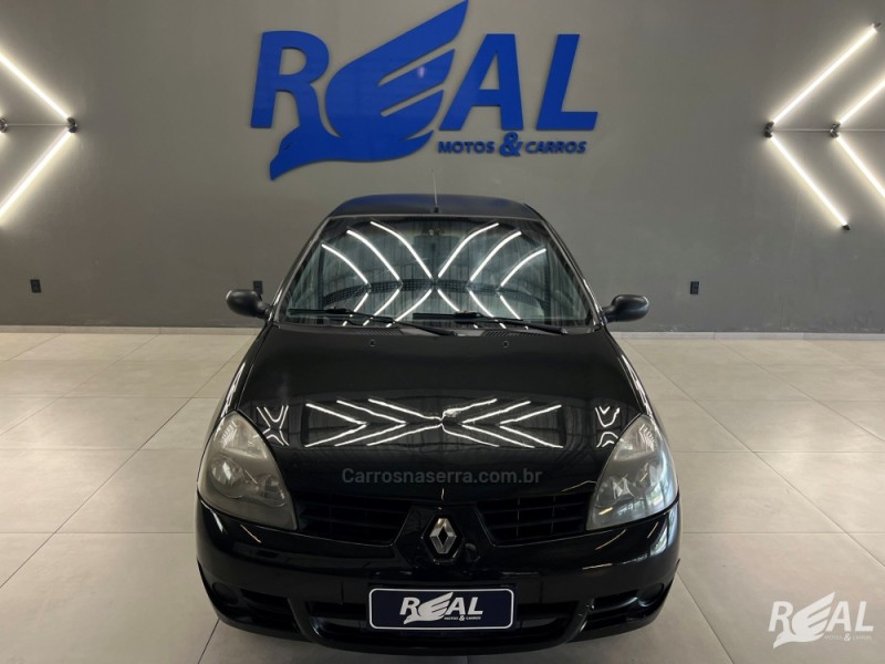 CLIO 1.6 EXPRESSION SEDAN 16V FLEX 4P MANUAL - 2008 - SAPIRANGA